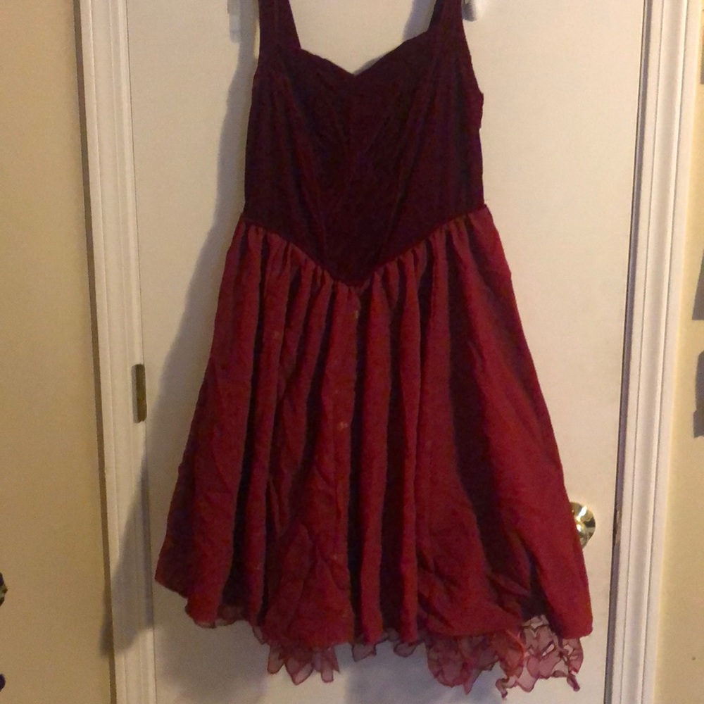 Torrid Alice in Wonderland queen of hearts dress